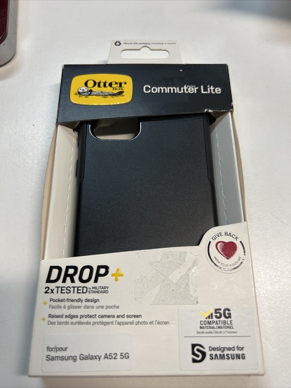 Otterbox Commuter Lite Series Case For Samsung Galaxy A52 5G – Black
