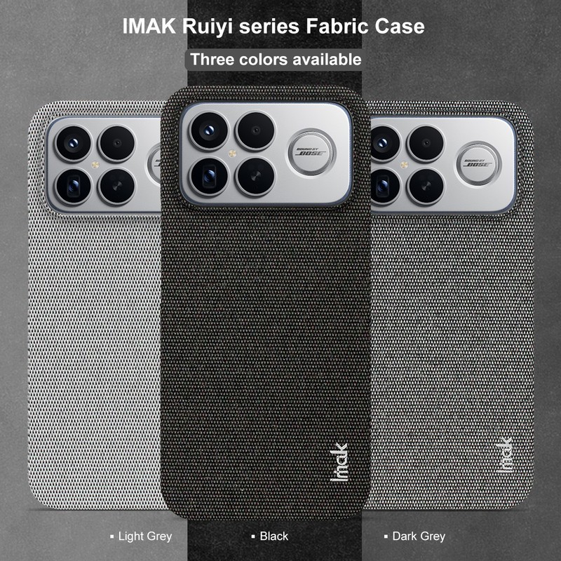 For Xiaomi Poco F8 Ultra / F8 Pro Imak Cloth Fabric Slim PC Hard Back Cover case gallery