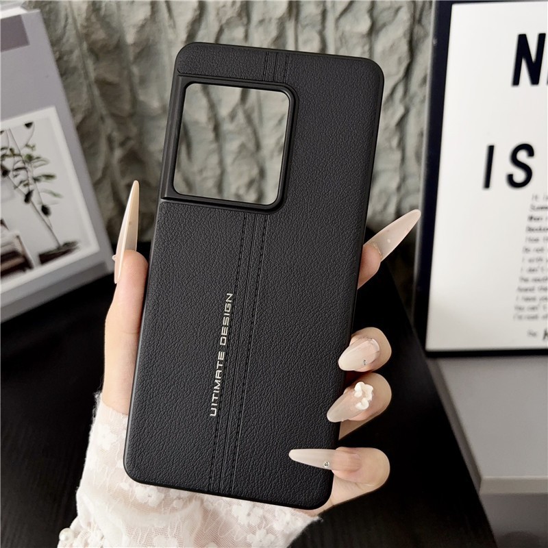 Luxury Fashion Suture pattern Matte PU leather Back Case For Sony Xperia 1 VIII