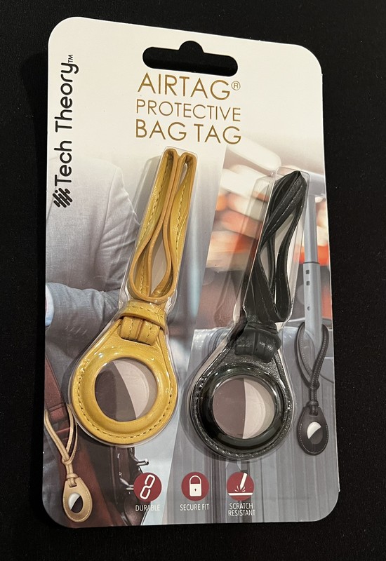 Tech Theory AirTag Protective Bag Tag compatible with Apple Airtag