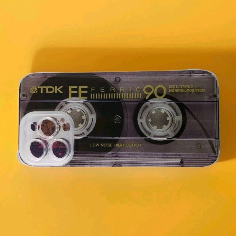 iPhone 14 Pro Max – case Cassette Tape Japan Design Fun Old School Throwback 80s