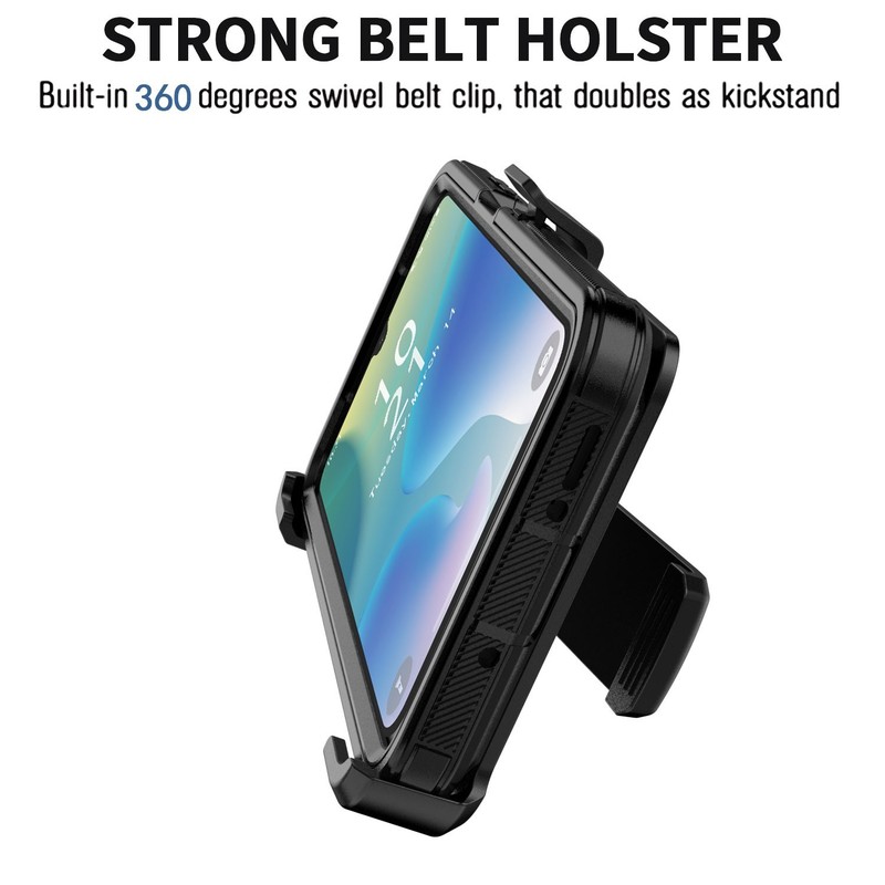 For Samsung Galaxy A26-5G Case Heavy Duty Drop Protection with Rugged Belt-Clip gallery