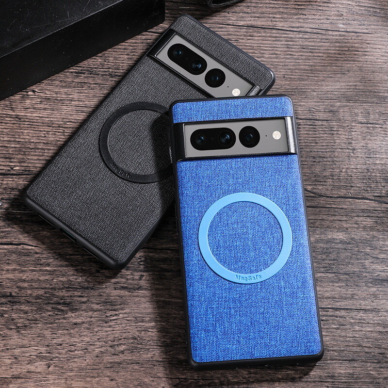 For Google Pixel 7 Pro 6 7 Shockproof Cloth Magnetic Hybrid Phone Case Cover gallery