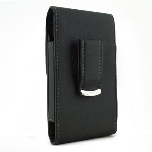 Holster Leather Case Belt Clip Cover Pouch Vertical Carry for Cell Phones gallery