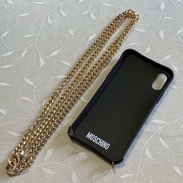 Moschino iPhone case iPhoneXS-Max For Apple With chain gallery