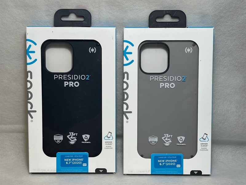 Speck Presidio2 Pro Case for Apple iPhone 12 Pro Max (6.7″)- Multiple Colors!
