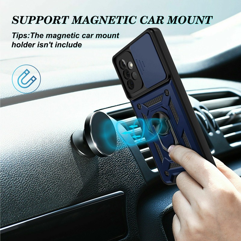 For Samsung Galaxy A42 5G A32 A12 A52 Lens Slide Shockproof Phone Case Cover gallery