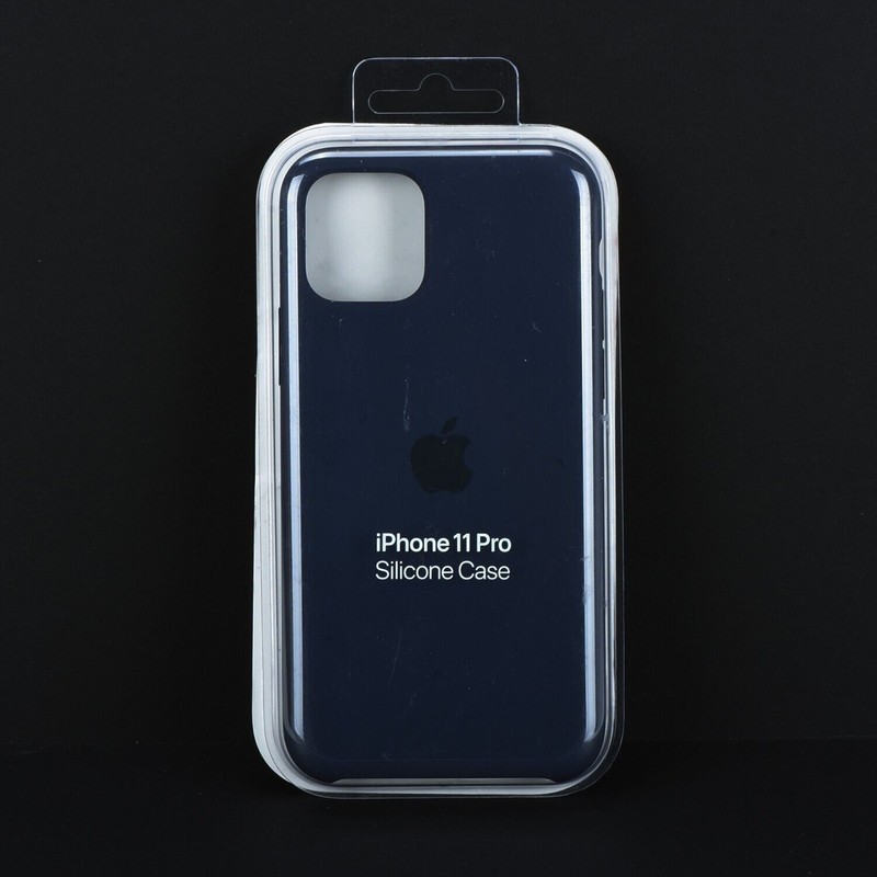 Genuine Original Apple iPhone 11 Pro Leather & Clear & Silicone Case – Open box