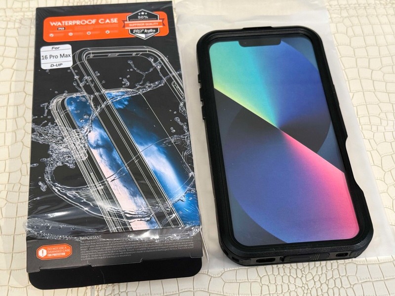 Hi-End Premium iPhone 16 Pro Max Case 360 Protection-Built In Screens Front/Back