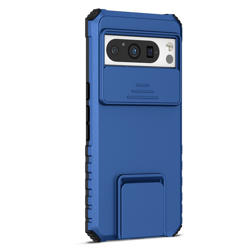 Shockproof Slide Camera Lens Protection Stand Case For Google Pixel Fold 8 8 Pro gallery