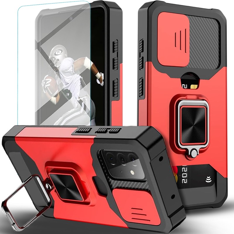 For Samsung Galaxy A17 5G Case Phone Camera Cover Shockproof + Tempered Glass gallery