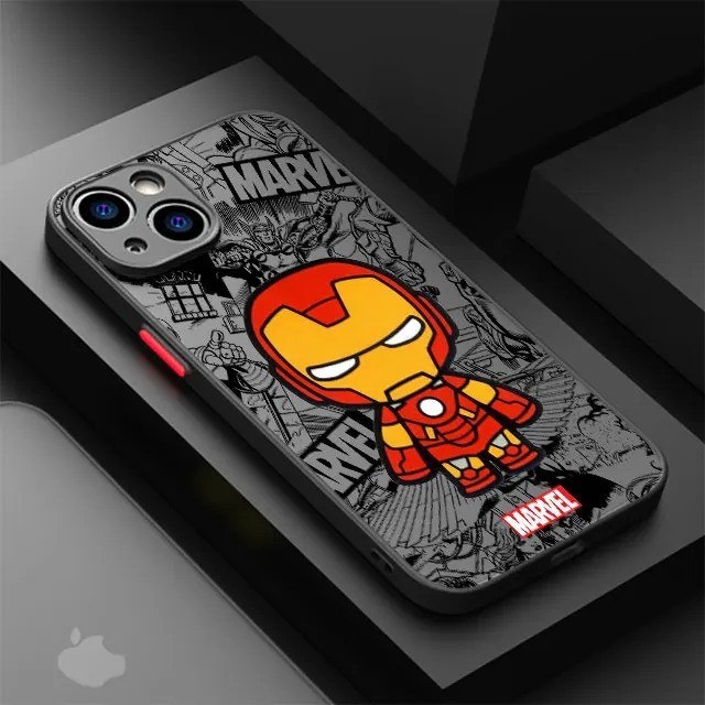 Marvel Case For All iPhone | Shockproof Matte Protective Cover