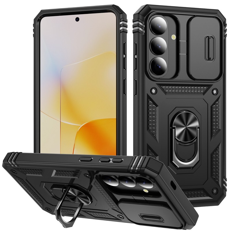 For Samsung Galaxy A57 A37 A27 A17 5G Dual Layer Shockproof Case +Tempered Glass gallery