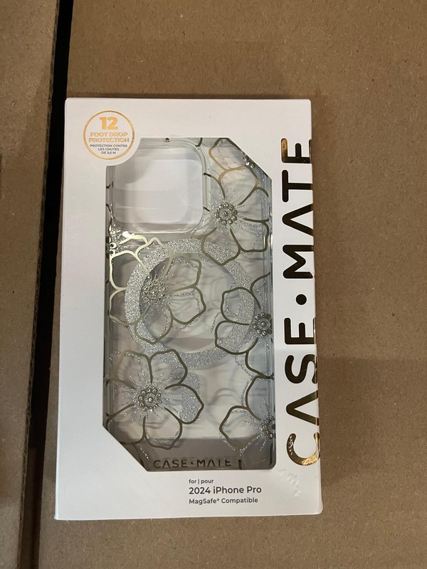 Case-Mate Floral Gems Case MagSafe for Apple iPhone 16 Pro - Floral Gems
