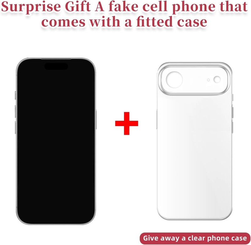 Fake Phone Dummy 1:1 Black Screen Display Model Toy For iPhone 17 Series gallery