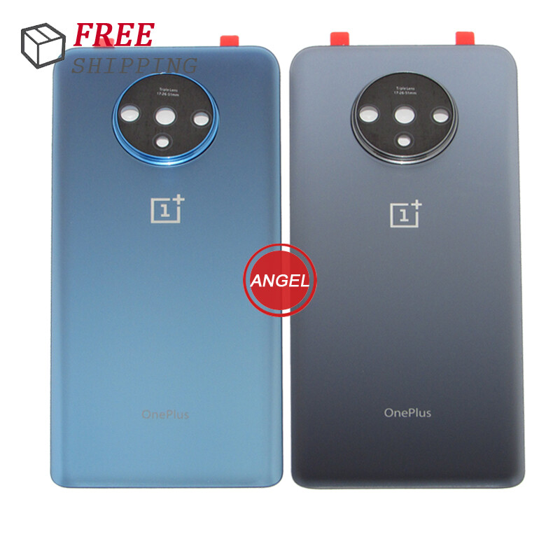 Back Battery Glass Cover Rear Door +Camera Lens Cover For One Plus+ 1+7T 1+7 Pro