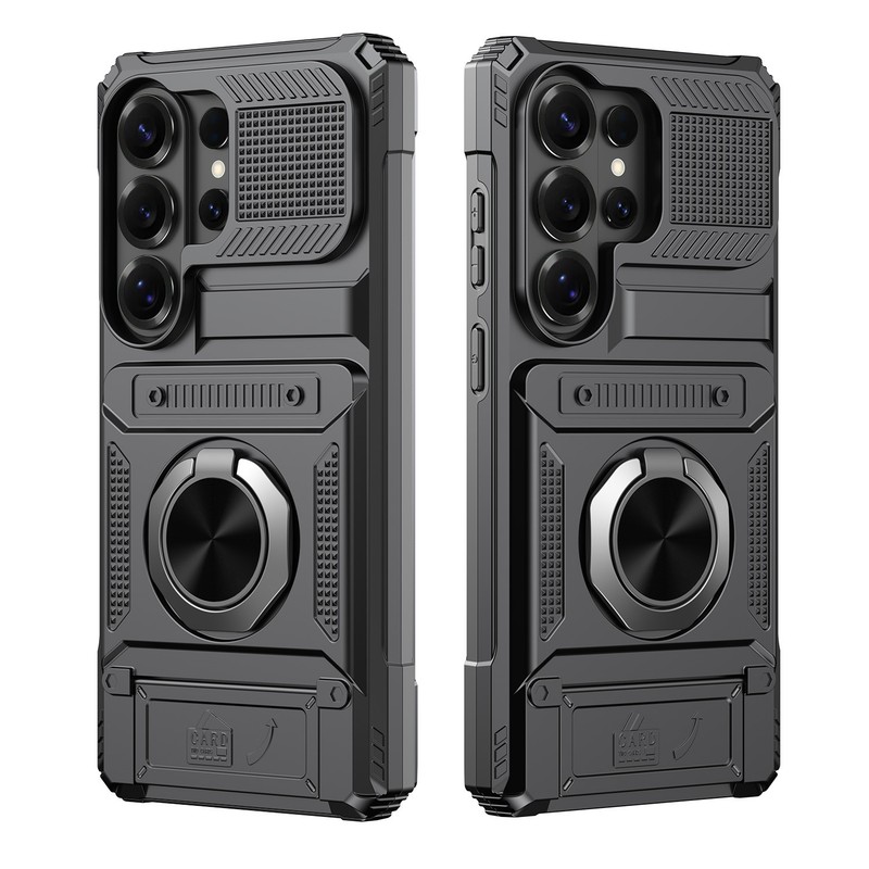 For Samsung S26 Ultra Armor Case 360 Ring Kickstand & Military-Grade Protection gallery