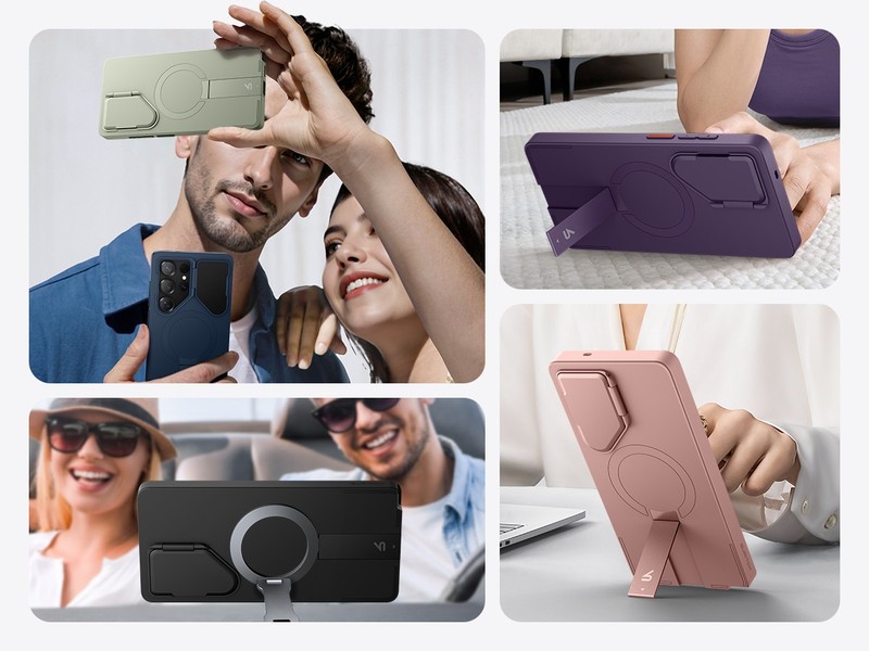 SURITCH for Samsung Galaxy S25/Plus/Ultra Case Slim Anti-Scratch Anti-Slip Cover gallery
