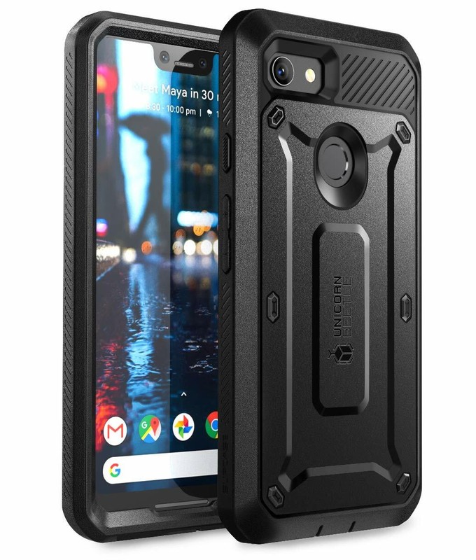 For Google Pixel 3AXL / 3A / 3XL / 3 / 2XL, Genuine SUPCASE Case Cover w/ Screen