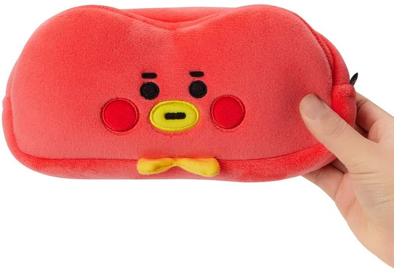 BT21 Baby Series TATA Character Soft Plush Stuffed Animal Cute Pencil Case Pouch