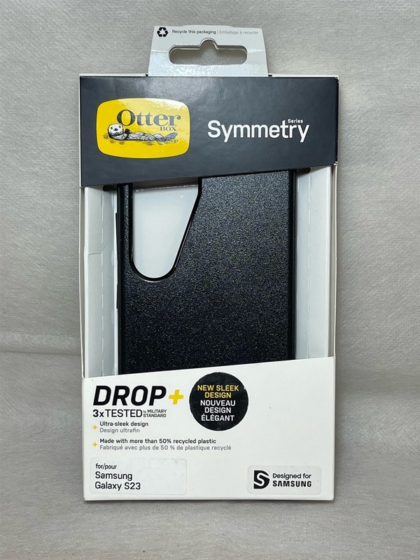 Otterbox Symmetry Case for Samsung Galaxy S23 – Black!