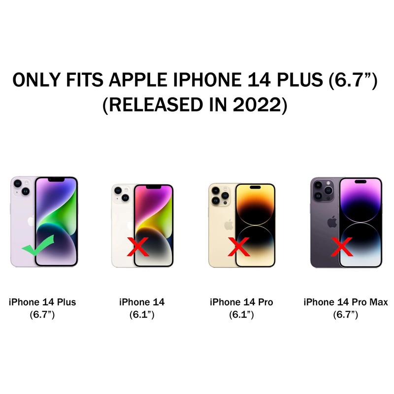 FOR IPHONE 14 / IPHONE 14 PLUS CASE SLIM TINTED RING STAND COVER+STYLUS gallery