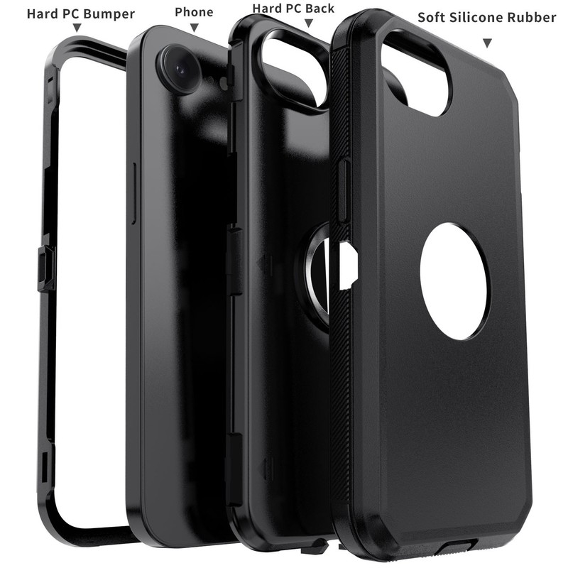 For Apple iPhone 16e 16/Pro/Pro Max/Plus Case Heavy Duty Shockproof Phone Cover gallery