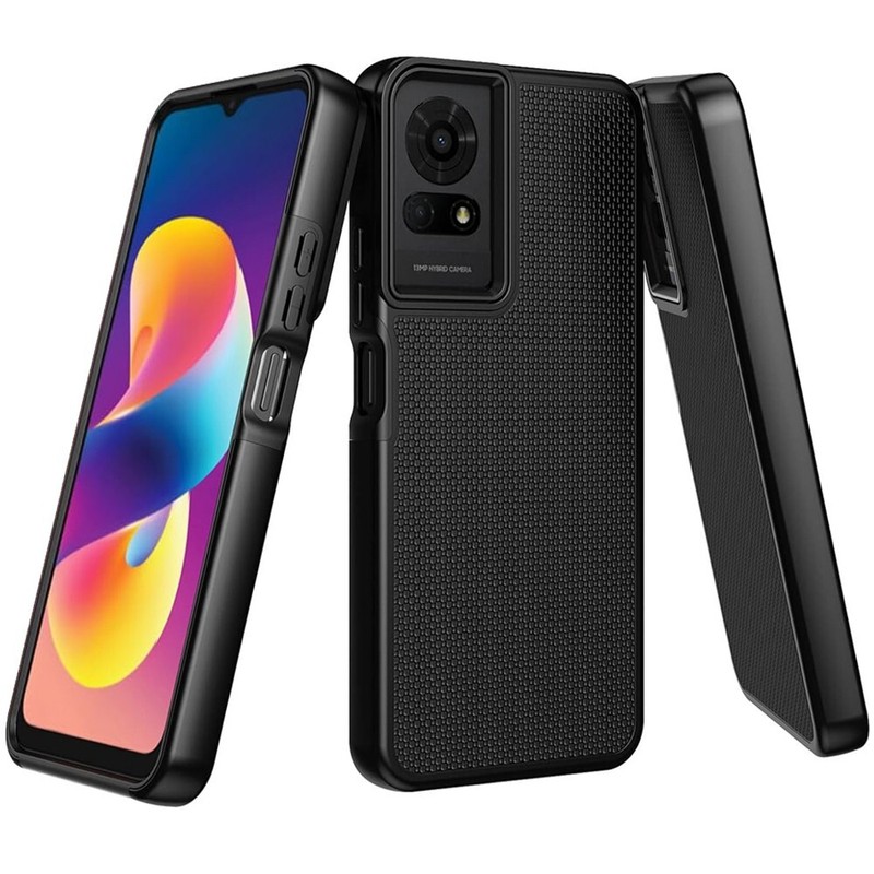 For TCL 50 LE /K24/K23 Phone Case Dual Layer Heavy Duty Shockproof Hrybrid Cover