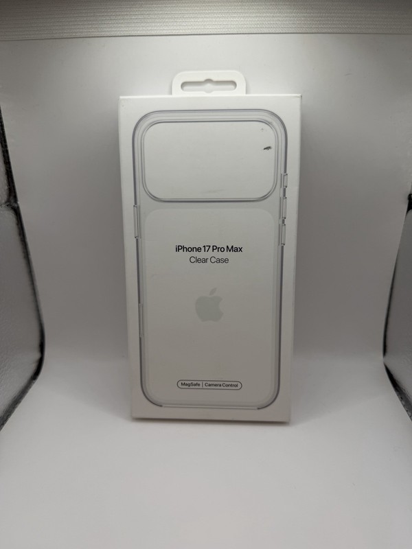 Apple Official Clear Case for MagSafe with Camera Control for iPhone 17 Pro Max