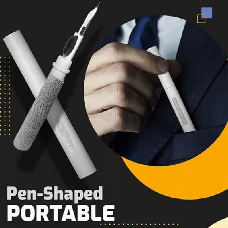Mini Bluetooth Earbud Cleaning Pen Kit Clean Brush for Airpods Wireless Dust Pen