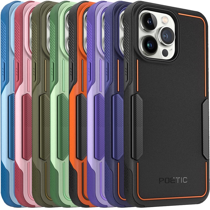iPhone 14 Pro Max Case / 14 Pro / 14 / 14 Plus | Poetic Lightweithg Slim Cover