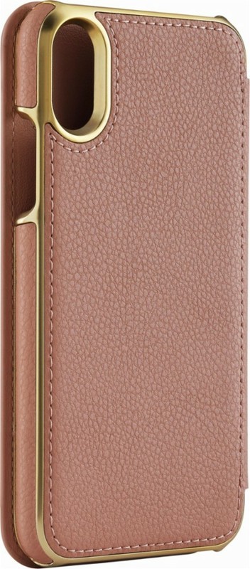 Platinum™ - Folio Wallet Protective Case for iPhone X and iPhone Xs - Deep Pink gallery