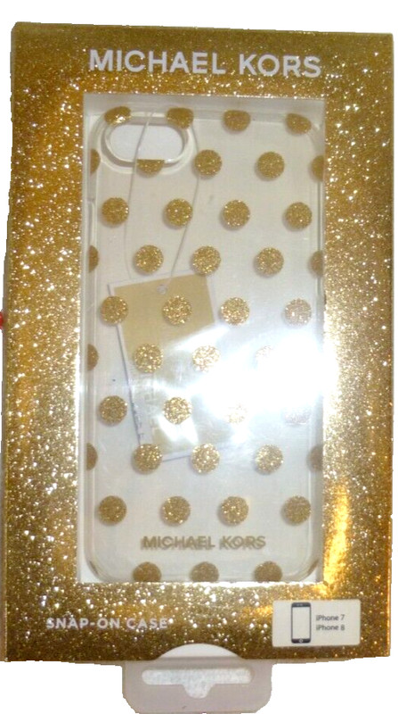 MICHAEL KORS IPHONE 7 OR 8 SNAP ON CASE NIB