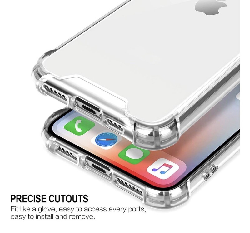 Wholesale Bulk Lot Shockproof Clear Case Cover Bumper For iPhone 12 (10 PCs) gallery