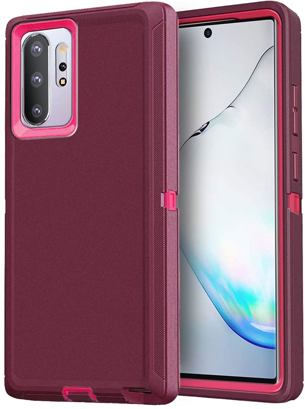 For Samsung Galaxy Note10 Plus 5G Heavy Duty Case Phone Cover + Screen Protector gallery
