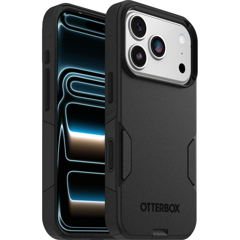 DROP+ Case For iPhone 17 Pro Max OtterBox Commuter Series – BLACK