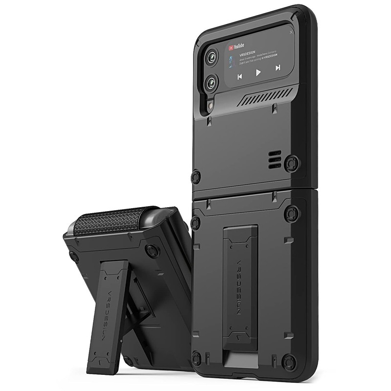 For Samsung Galaxy Z Flip 3 Case VRS Design® [QuickStand Active] w/ Kickstand