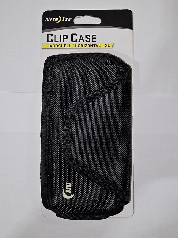Nite Ize Black Universal Hardshell X-Large Holster Case Rugged Pouch w/Belt Clip