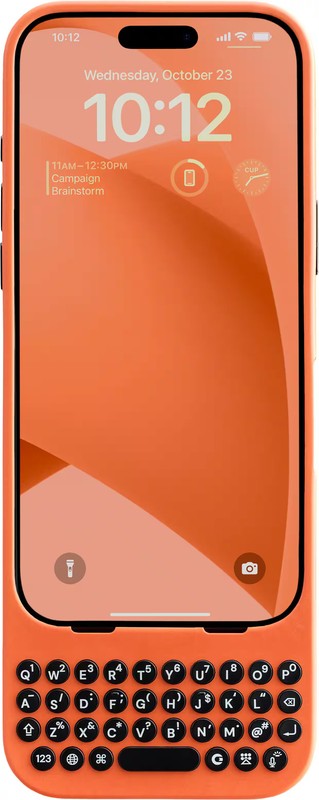 Clicks – Keyboard for Apple iPhone 16 Pro Max – Spice