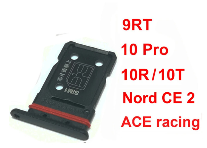 For Oneplus 9RT 10 Pro 10R 10T Nord CE 2 5G ACE Sim Card Slot Adapter Micro SD