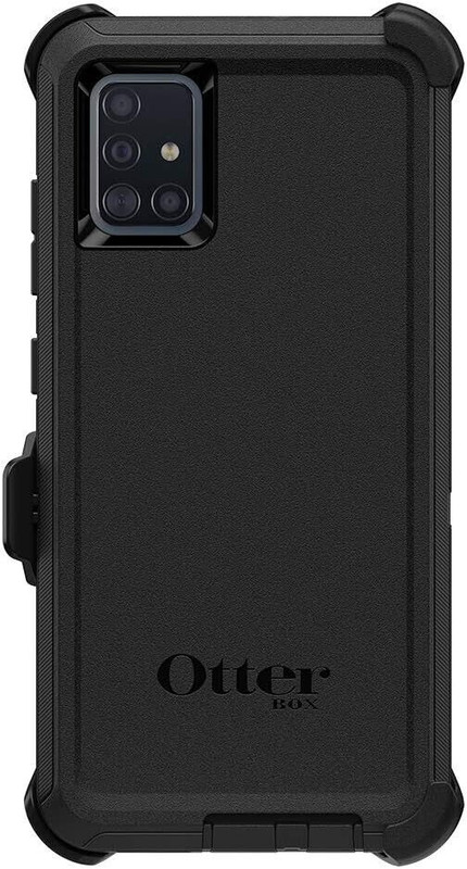 Case for Samsung Galaxy A51 5G OtterBox Defender Series + Holster – BLACK