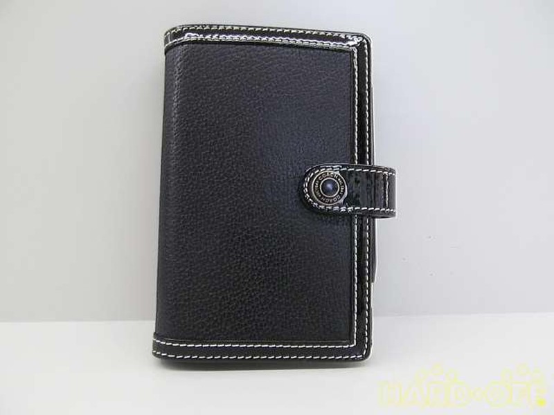 Coach Black Notebook Cover