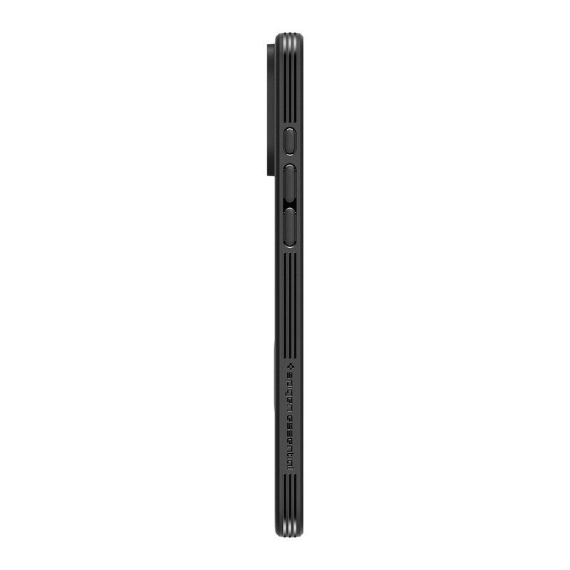 For iPhone 16 Pro Max / 16 Pro | Spigen Essential Sand Blast Matte Black Case gallery