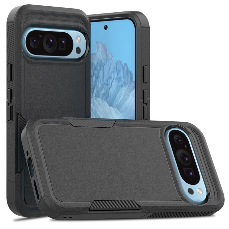 For Google Pixel 9 Pro XL/9A/9 Heavy-Duty Rugged Hybrid Dual Layer Case Cover