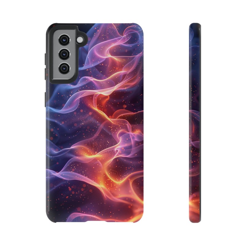 Pulse Waves Spectrum Abstract – Phone Cover Case for iPhone | Galaxy | Pixel