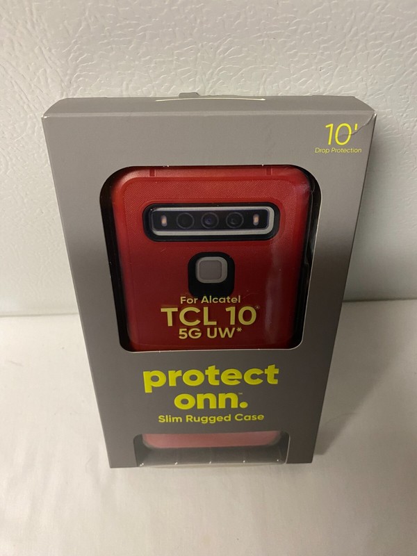 Protect Onn Protective Grip Phone Case For Alcatel TCL 10 5G UW New IN Box
