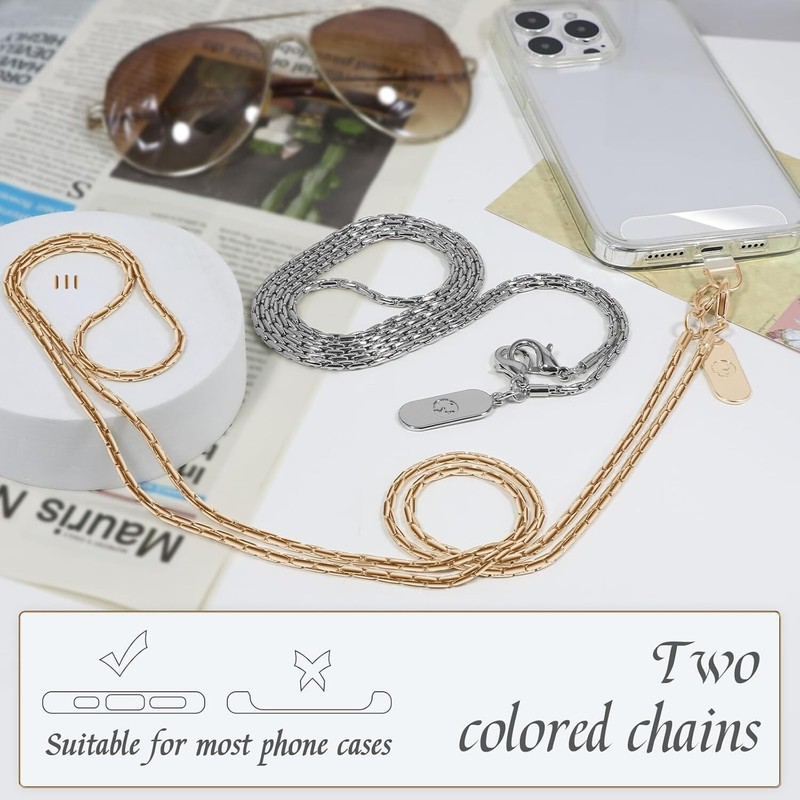2 In 1 Adjustable Phone Lanyard Crossbody Phone Chain And Phone Wri gallery
