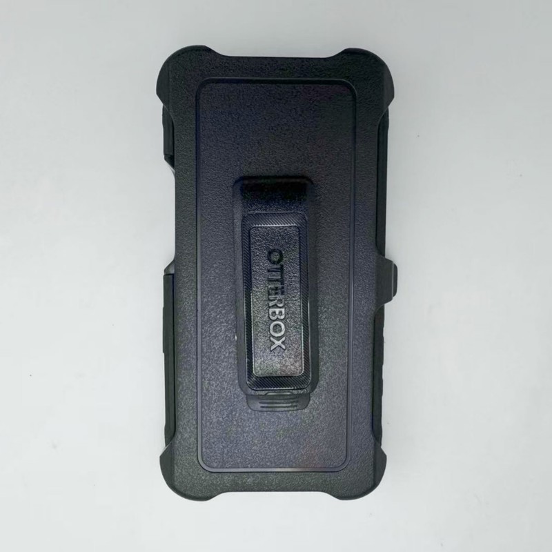 OtterBox Defender for MagSafe With Holster for iPhone 16, Black Case gallery