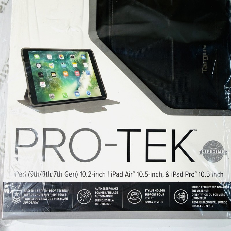 Targus Pro-Tek Life Case iPad 10.2" (9th/8th/7th Gen) Air 10.5" Pro 10.5" Black gallery