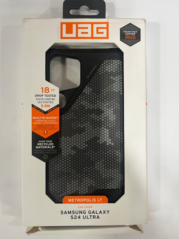 Urban Armor Gear UAG Metropolis LT Case For Galaxy S24 Ultra – Micro Hex Camo